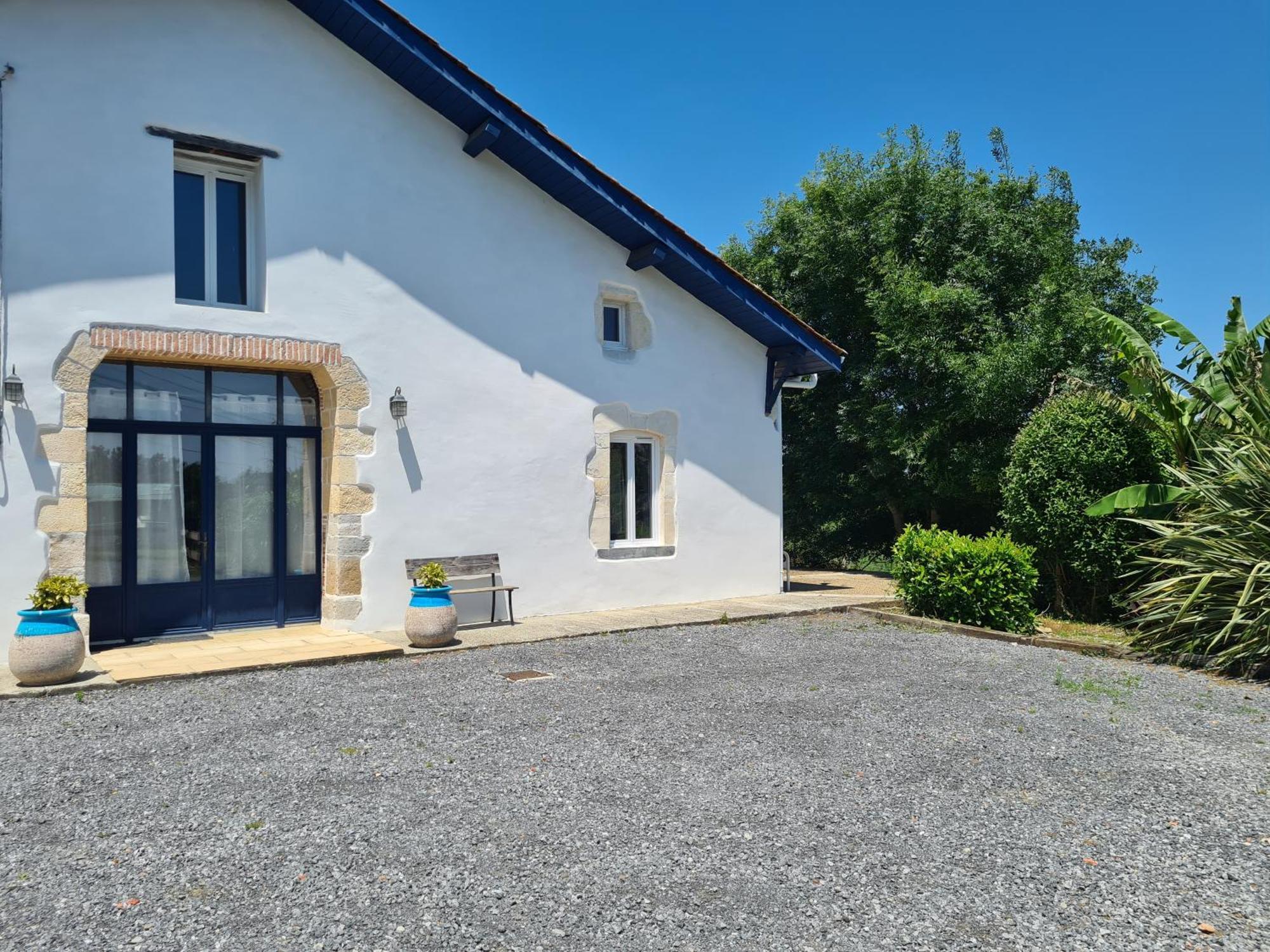 Family Home With Pool Saint-Lon-Les-Mines Buitenkant foto